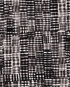 Hatchmarks Fabric in Faded Black Image 2