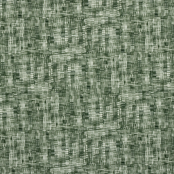 Hatchmarks Fabric in Forest Green