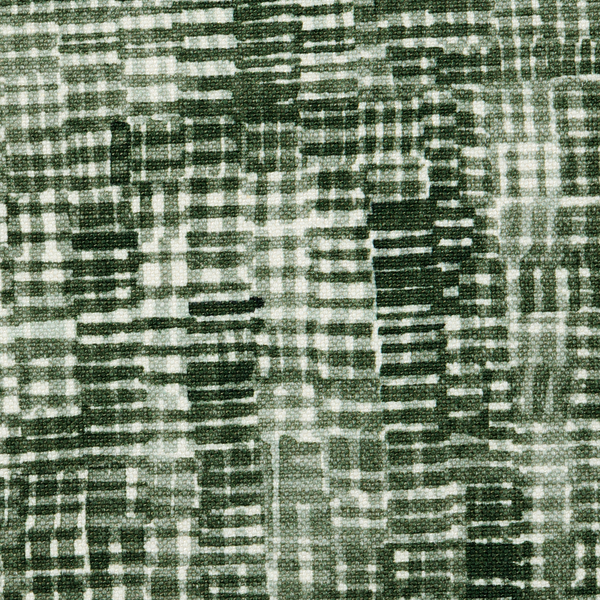 Hatchmarks Fabric in Forest Green