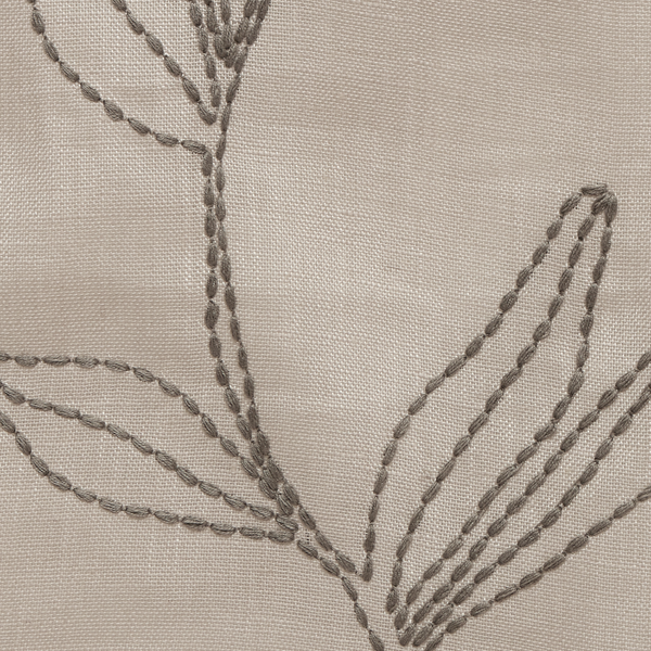 Linear Stem Fabric in Gray