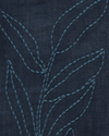 Linear Stem Fabric in Washed Navy Image 2