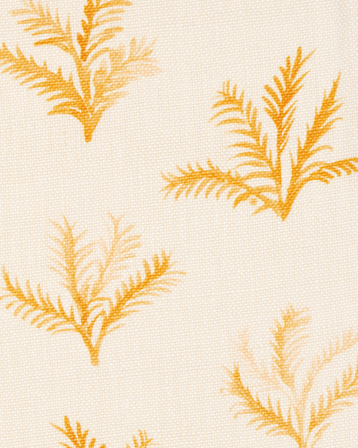 Little Palm Fabric in Goldenrod