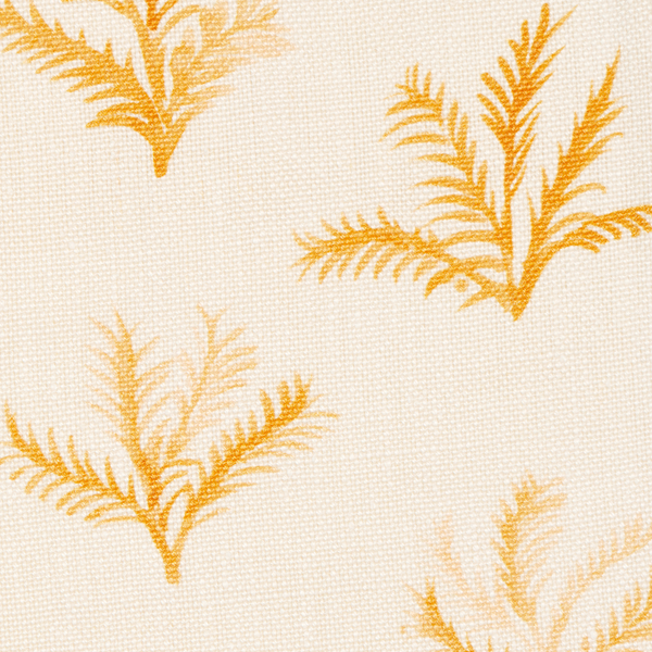 Little Palm Fabric in Goldenrod