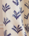 Little Palm Fabric in Navy Image 4