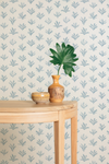Little Palm Wallpaper in Light Blue Image 3