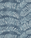 Marble Fern Fabric in Lake Image 3