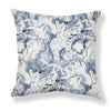 Marble Pillow in Sea Blue Image 1