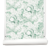 Marble Wallpaper in Soft Jade Image 1