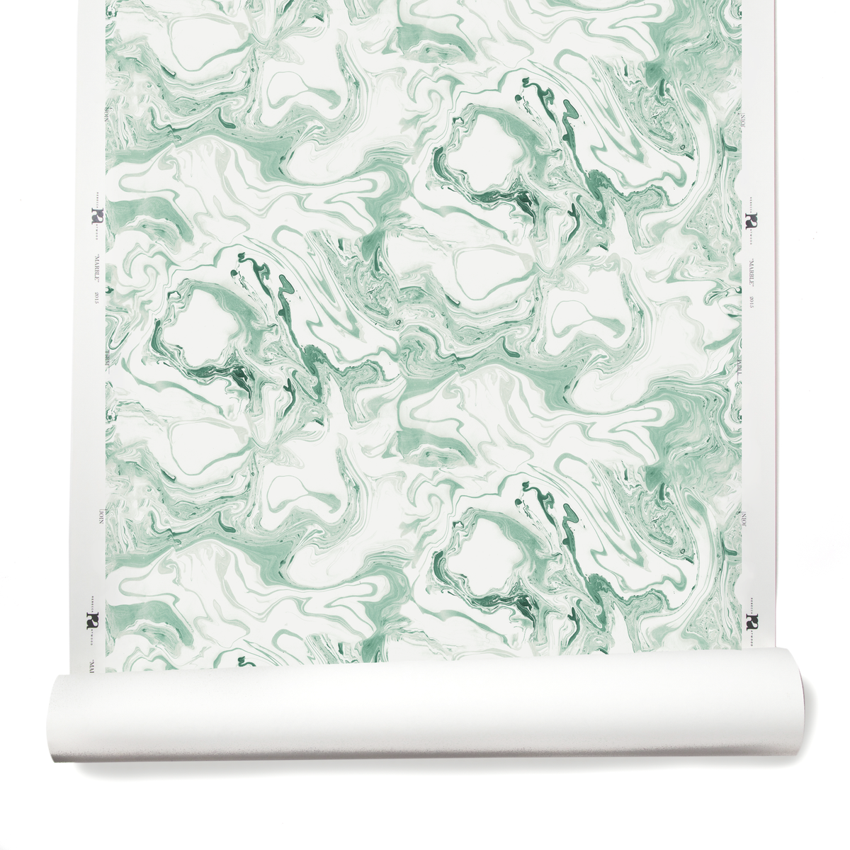Marble Wallpaper in Soft Jade