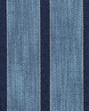 Market Stripe Fabric in Navy/Blue Image 2