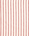 Market Stripe Fabric in Red Image 3
