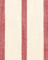 Market Stripe Fabric in Red Image 2