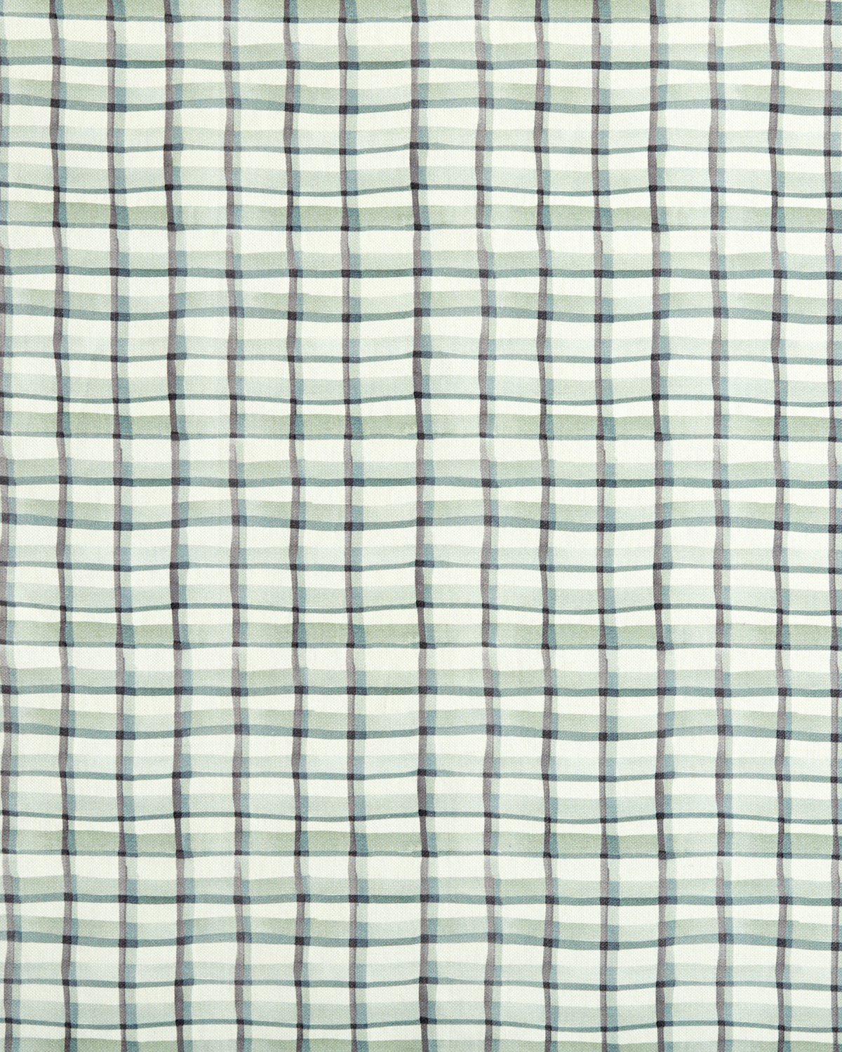 Mason Plaid Fabric in Green