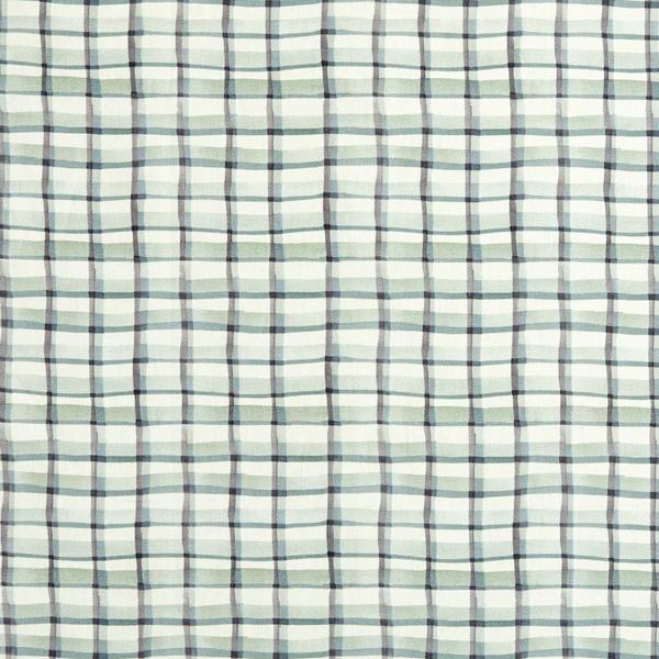 Mason Plaid Fabric in Green