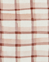 Mason Plaid Fabric in Peach/Rust Image 2