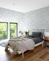 Meadow Wallpaper in Blue Morning Image 2