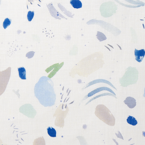 Meadow Fabric in Blue Morning