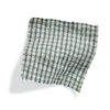 Mini Check Fabric in Green Image 1