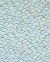 Mountains Fabric in Light Blue Image 3