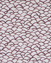 Mountains Fabric in Plum Image 3