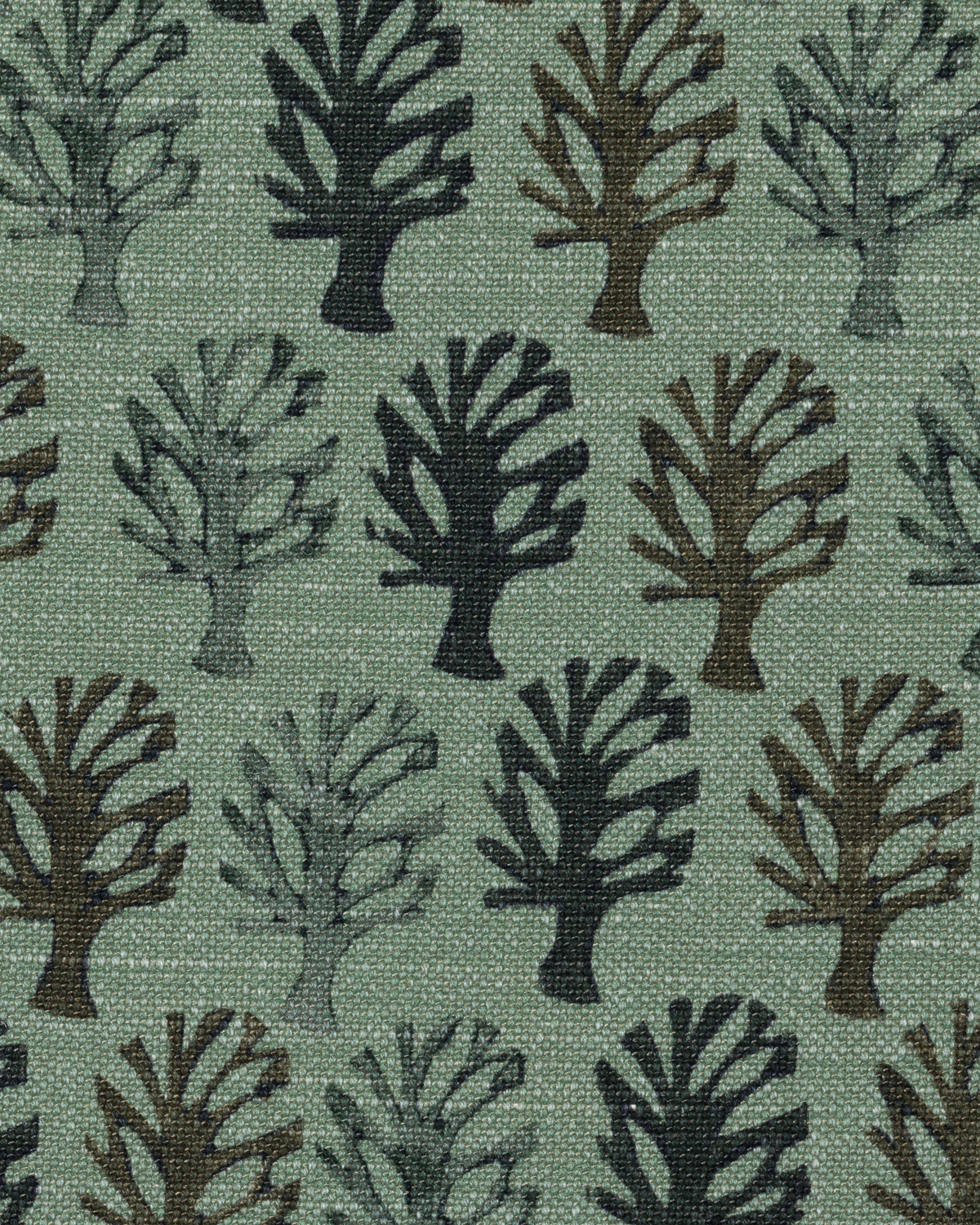 Tilda - Woodland - FQB 5 Fabrics - Green Sage- Quilt in a Day / Quilting  Fabric