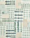 Patchwork Plaid Fabric in Multi Green Image 3