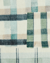 Patchwork Plaid Fabric in Multi Green Image 2