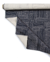 Sashiko Stitch Fabric in Navy Image 4
