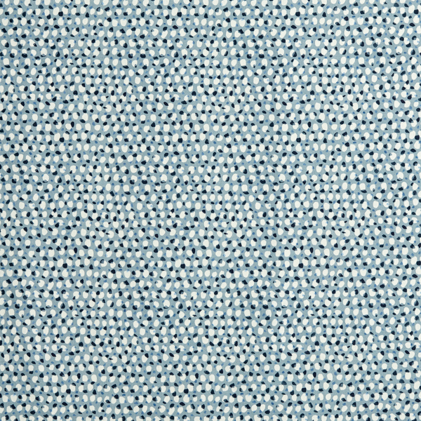 Scattered Dot Fabric in Blue/Navy