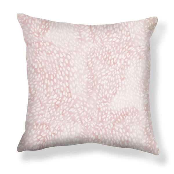 Speckled Pillow in Blush