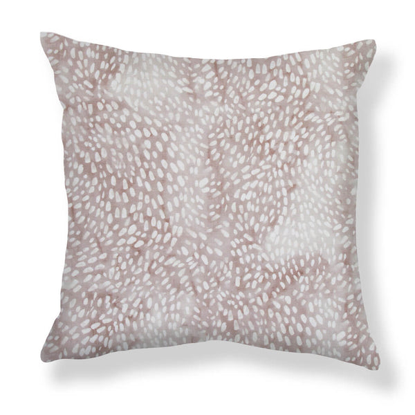 Speckled Pillow in Taupe/Fawn