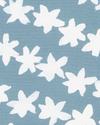 Stamped Garland Fabric in Harbor Blue Image 2