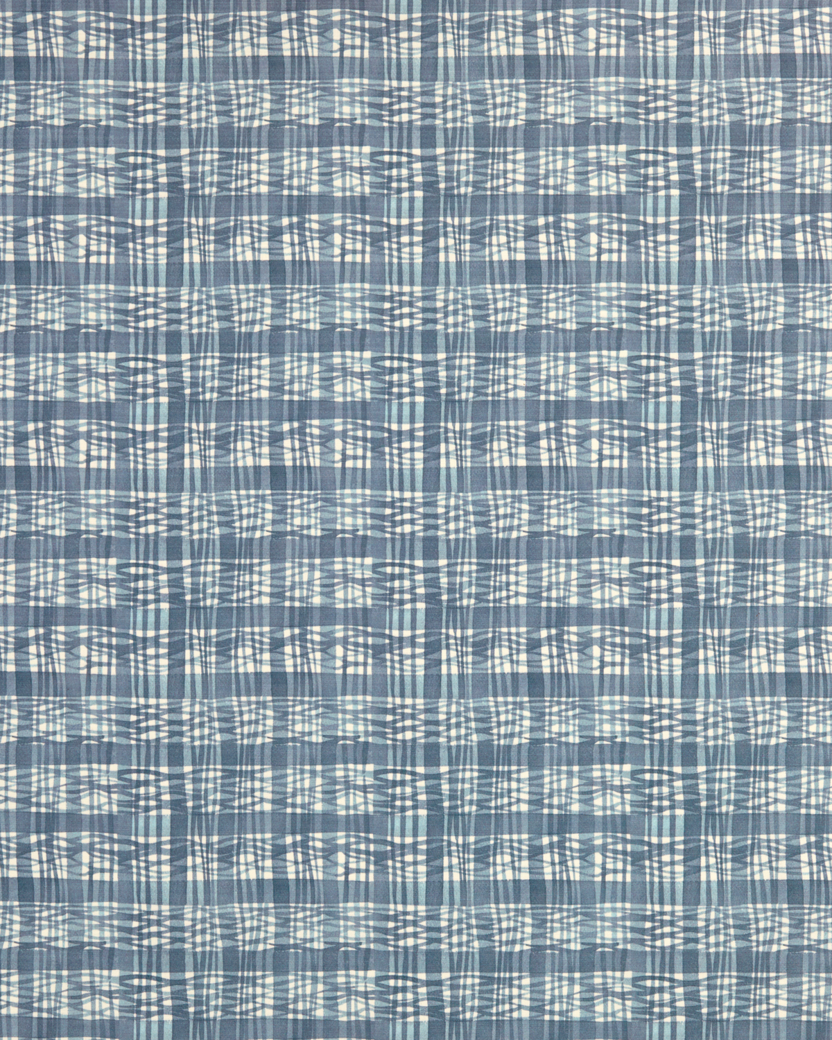 Thatched Fabric in Lake Blue