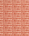 Thatched Fabric in Tomato Image 3