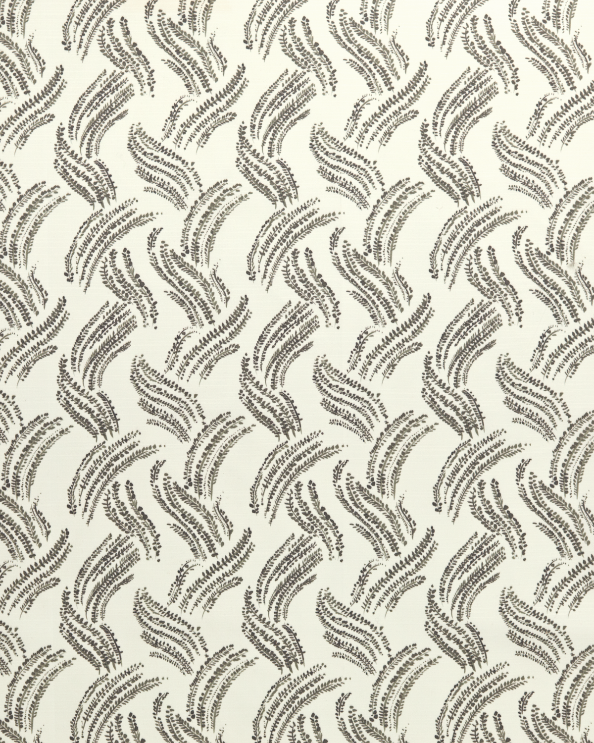 Wavy Grass Fabric in Inkwash