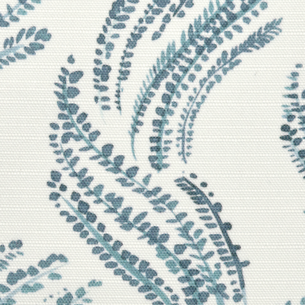 Wavy Grass Fabric in Lake Blue