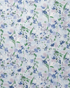 Wildflower Fabric in Blue/Lilac Image 3