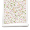 Wildflower Wallpaper in Pink/Green Image 1