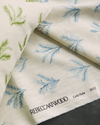 Little Palm Fabric in Light Blue Image 5