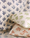 Little Palm Fabric in Navy Image 5