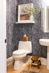 Speckled Wallpaper in Navy Image 5